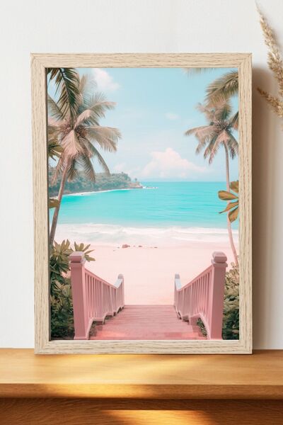 Luna Marissa Αφίσα τοπίων - Αφίσα τοίχου από γυαλιστερό χαρτί χωρίς πλαίσιο