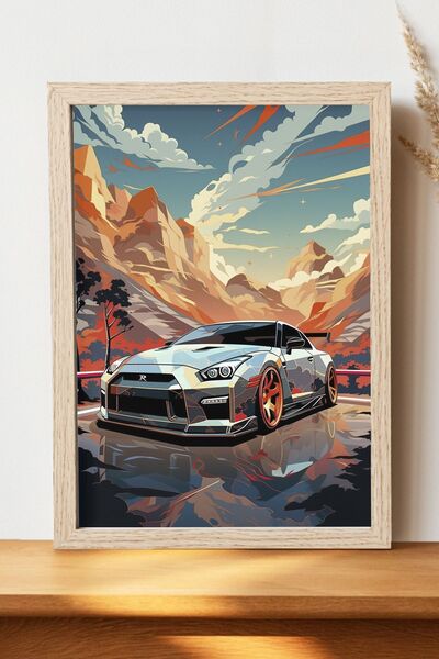 Luna Marissa Εικονογράφηση Αφίσα αυτοκινήτου - Αφίσα αυτοκινήτου από γυαλιστε...