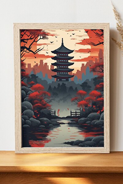 Luna Marissa Αφίσα τοπίων - Αφίσα τοίχου από γυαλιστερό χαρτί χωρίς πλαίσιο