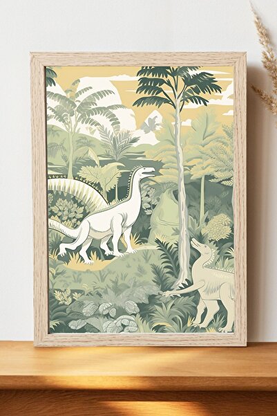 Luna Marissa Αφίσα δεινοσαύρων - Αφίσα τοίχου από γυαλιστερό χαρτί χωρίς πλαίσιο