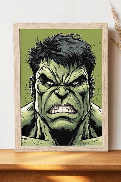 Luna Marissa Αφίσα Hulk - Αφίσα ψηφιακής τέχνης από χοντρό χαρτί χωρίς πλαίσιο