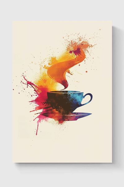 Luna Marissa Αφίσα τοίχου με φλιτζάνι καφέ χωρίς πλαίσιο