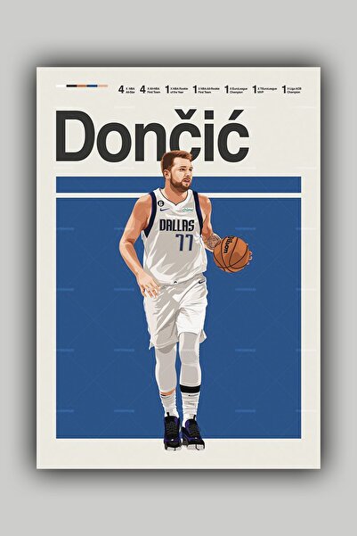 Luna Marissa Αφίσα Doncic - Αφίσα τοίχου χωρίς πλαίσιο