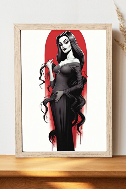 Luna Marissa Εικονογράφηση αφίσας με μάγισσα - Αφίσα τοίχου από γυαλιστερό χα...