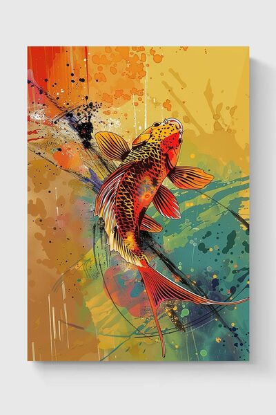 Luna Marissa Καλλιτεχνική αφίσα ψαριών χωρίς πλαίσιο τοίχου