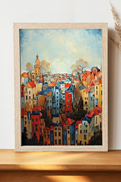 Luna Marissa Αφίσα πόλης - Αφίσα τοίχου από γυαλιστερό χαρτί χωρίς πλαίσιο