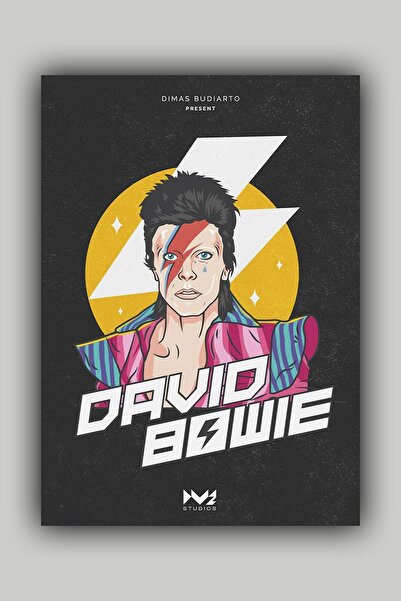 Luna Marissa Αφίσα του Ντέιβιντ Μπόουι - Αφίσα τοίχου χωρίς πλαίσιο