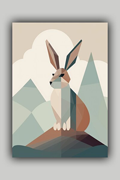 Luna Marissa Αφίσα με κουνέλι χωρίς πλαίσιο Αφίσα τοίχου