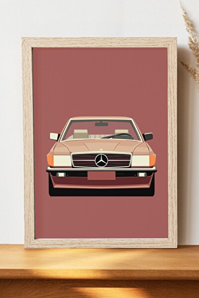 Luna Marissa Αφίσα Mercedes - Αφίσα αυτοκινήτου από γυαλιστερό χαρτί χωρίς πλ...