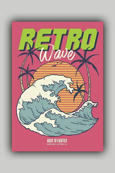 Luna Marissa Αφίσα Retro Wave - Αφίσα τοίχου χωρίς πλαίσιο