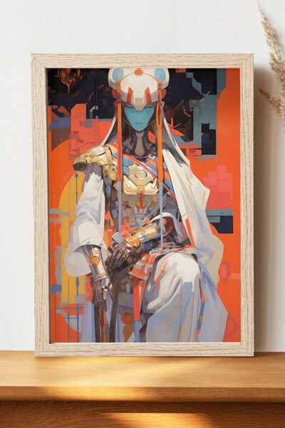 Luna Marissa Σουρεαλιστική γυναικεία αφίσα - Αφίσα τοίχου από γυαλιστερό χαρτ...