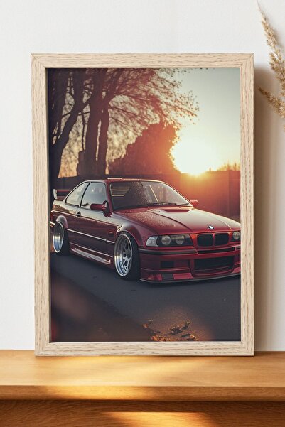Luna Marissa Αφίσα BMW - Αφίσα αυτοκινήτου από γυαλιστερό χαρτί χωρίς πλαίσιο