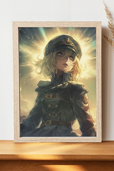 Luna Marissa Αφίσα Youjo Senki - Αφίσα τοίχου από γυαλιστερό χαρτί χωρίς πλαίσιο