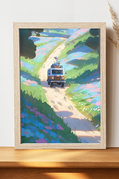 Luna Marissa Αφίσα μίνι λεωφορείου - Αφίσα τοίχου από γυαλιστερό χαρτί χωρίς ...