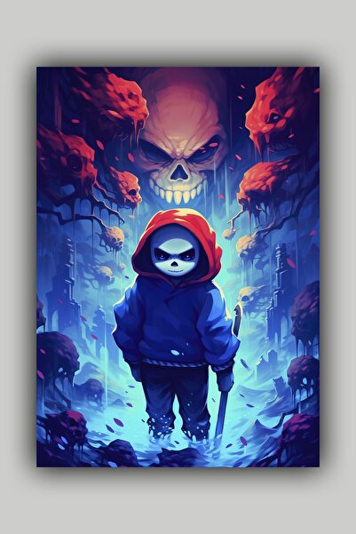 Luna Marissa Αφίσα τοίχου χωρίς πλαίσιο Sans Undertale