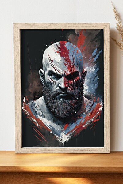 Luna Marissa Αφίσα God Of War - Αφίσα ψηφιακής τέχνης από χοντρό χαρτί χωρίς ...