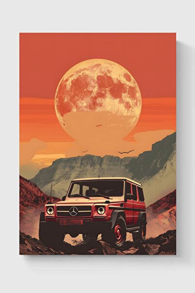 Luna Marissa Αφίσα αυτοκινήτου Mercedes - Αφίσα τοίχου χωρίς πλαίσιο