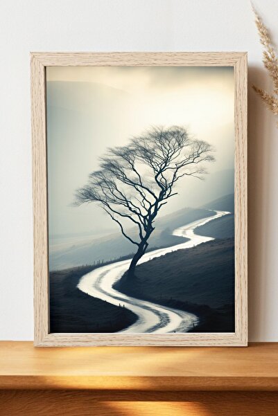 Luna Marissa Αφίσα δρόμου δέντρων - Αφίσα τοίχου από γυαλιστερό χαρτί χωρίς π...