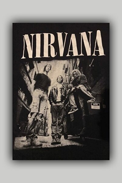 Luna Marissa Nirvana Poster - Çerçevesiz Duvar Posteri