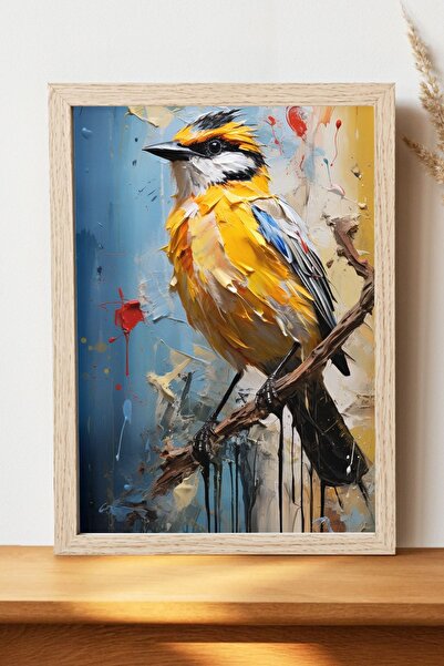 Luna Marissa Αφίσα πουλιών - Αφίσα τοίχου από γυαλιστερό χαρτί χωρίς πλαίσιο