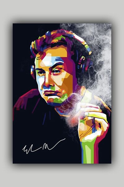 Luna Marissa Ποπ Αρτ Αφίσα Έλον Μάσκ - Αφίσα τοίχου χωρίς πλαίσιο