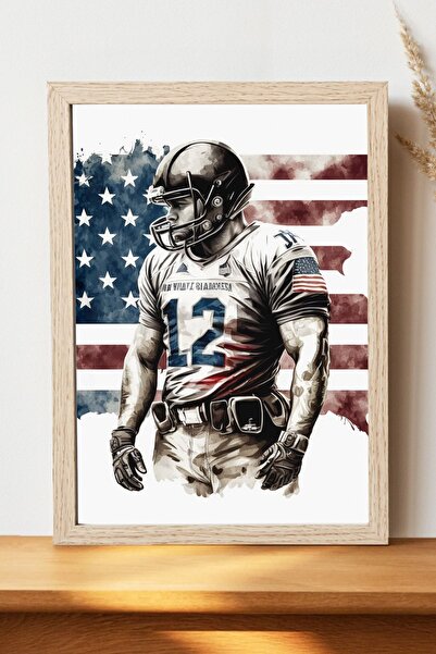 Luna Marissa Αφίσα αμερικανικού ποδοσφαίρου - Αφίσα τοίχου από γυαλιστερό χαρ...