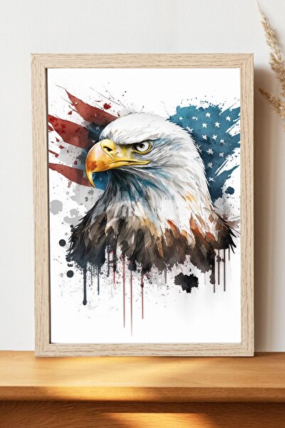 Luna Marissa Αφίσα Eagle - Αφίσα τοίχου από γυαλιστερό χαρτί χωρίς πλαίσιο