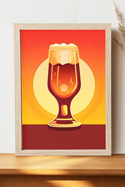 Luna Marissa Αφίσα μπύρας - Αφίσα τοίχου από γυαλιστερό χαρτί χωρίς πλαίσιο