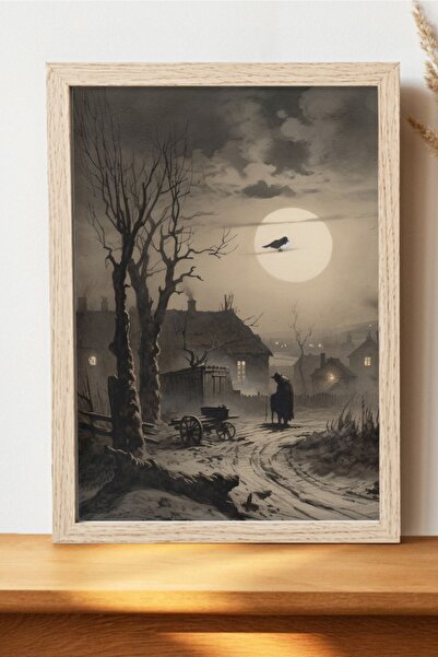 Luna Marissa Καλλιτεχνική αφίσα - Ψηφιακή αφίσα τέχνης χωρίς πλαίσιο