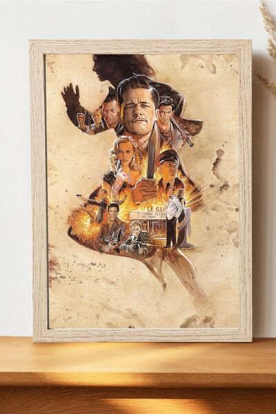 Luna Marissa Αφίσα Inglourious Basterds - Αφίσα τηλεοπτικής ταινίας από χοντρ...