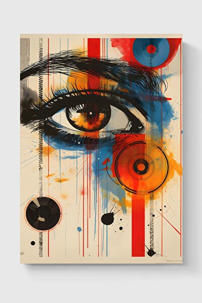 Luna Marissa Εικονογράφηση Αφίσα ματιών χωρίς πλαίσιο Αφίσα τοίχου