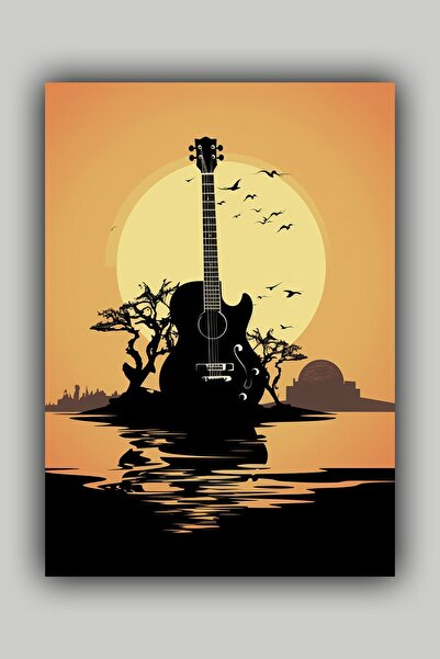 Luna Marissa Αφίσα κιθάρας χωρίς πλαίσιο Αφίσα τοίχου