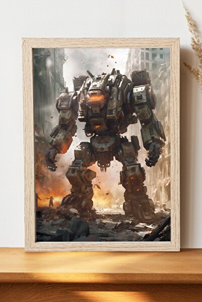 Luna Marissa Αφίσα ρομπότ - Αφίσα τοίχου από γυαλιστερό χαρτί χωρίς πλαίσιο