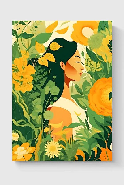 Luna Marissa Διακοσμητική αφίσα εικονογράφησης - Σχέδιο χωρίς πλαίσιο