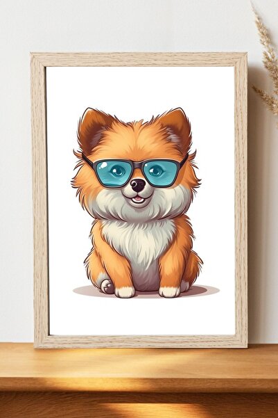 Luna Marissa Αφίσα σκύλου - Αφίσα τοίχου από γυαλιστερό χαρτί χωρίς πλαίσιο