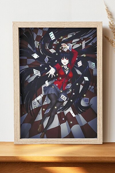 Luna Marissa Αφίσα Kakegurui - Αφίσα τοίχου από γυαλιστερό χαρτί χωρίς πλαίσιο