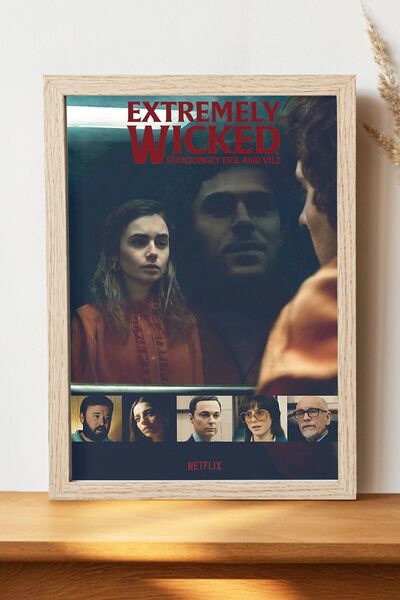 Luna Marissa Αφίσα Extremely Wicked - Αφίσα τηλεοπτικής ταινίας από γυαλιστερ...