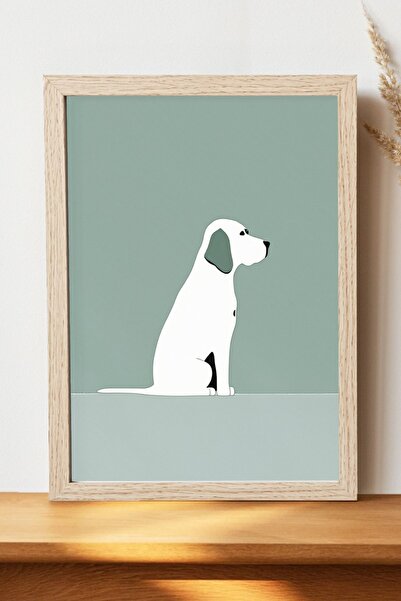 Luna Marissa Αφίσα σκύλου - Αφίσα τοίχου από γυαλιστερό χαρτί χωρίς πλαίσιο