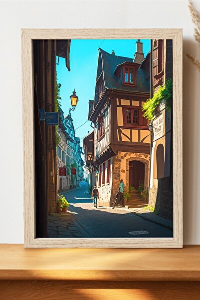 Luna Marissa Εικονογράφηση Αφίσα δρόμου - Αφίσα ψηφιακής τέχνης από χοντρό χα...