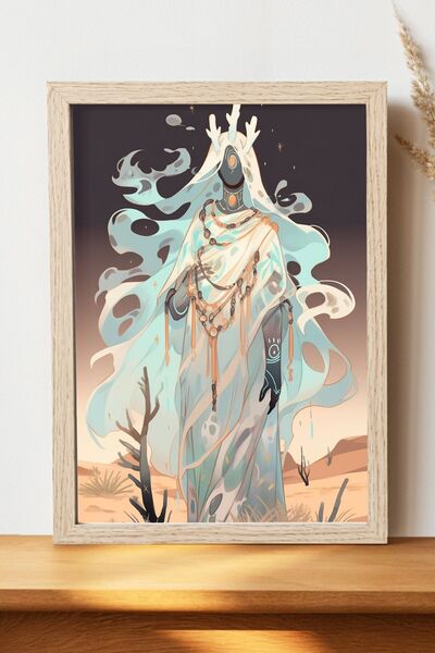 Luna Marissa Αφίσα εικονογράφησης - Αφίσα τοίχου από γυαλιστερό χαρτί χωρίς π...