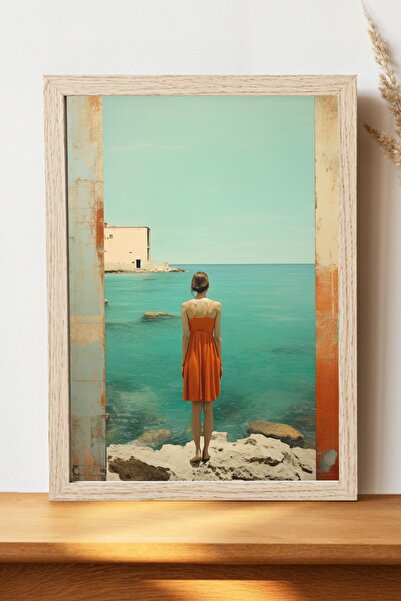 Luna Marissa Αφίσα τοπίων - Αφίσα τοίχου από γυαλιστερό χαρτί χωρίς πλαίσιο