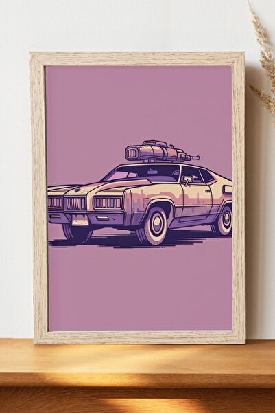 Luna Marissa Ροζ αφίσα αυτοκινήτου - Αφίσα αυτοκινήτου από γυαλιστερό χαρτί χ...