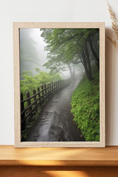 Luna Marissa Αφίσα δάσους - Αφίσα τοίχου από γυαλιστερό χαρτί χωρίς πλαίσιο