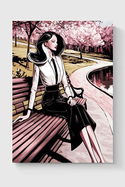 Luna Marissa Μοντέρνα τέχνη Γυναικεία αφίσα χωρίς πλαίσιο Αφίσα τοίχου