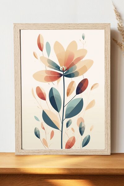 Luna Marissa Αφίσα λουλουδιών - Αφίσα τοίχου από γυαλιστερό χαρτί χωρίς πλαίσιο