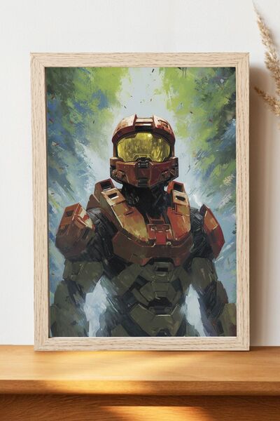 Luna Marissa Αφίσα Chief Atey Halo - Αφίσα τοίχου από γυαλιστερό χαρτί χωρίς ...