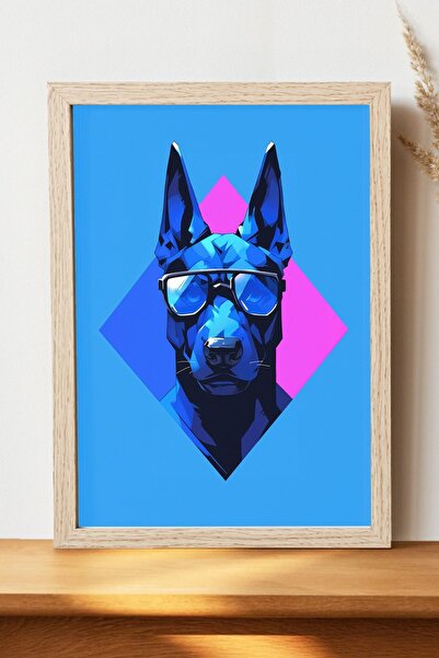 Luna Marissa Αφίσα σκύλου - Αφίσα τοίχου από γυαλιστερό χαρτί χωρίς πλαίσιο