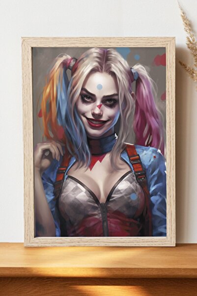 Luna Marissa Joker Harley Quinn Poster - Çerçevesiz Parlak Kağıt Duvar Posteri