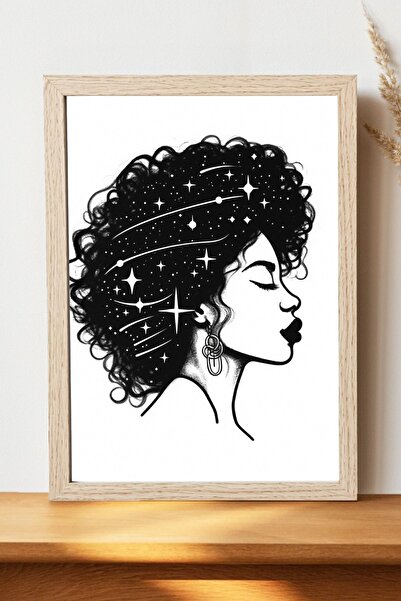 Luna Marissa Αφίσα Αφρικανής Γυναίκας - Αφίσα τοίχου από γυαλιστερό χαρτί χωρ...