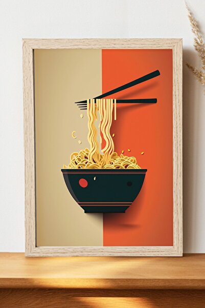 Luna Marissa Αφίσα Noddle - Αφίσα τοίχου από γυαλιστερό χαρτί χωρίς πλαίσιο